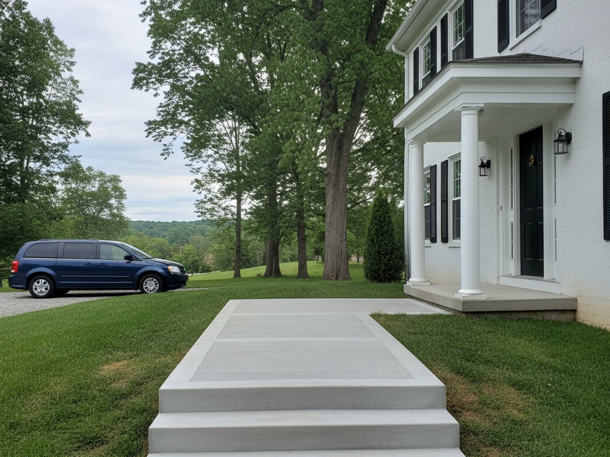 Garage Floor Concrete completed by Classic Concrete in Mechanicsburg, PA