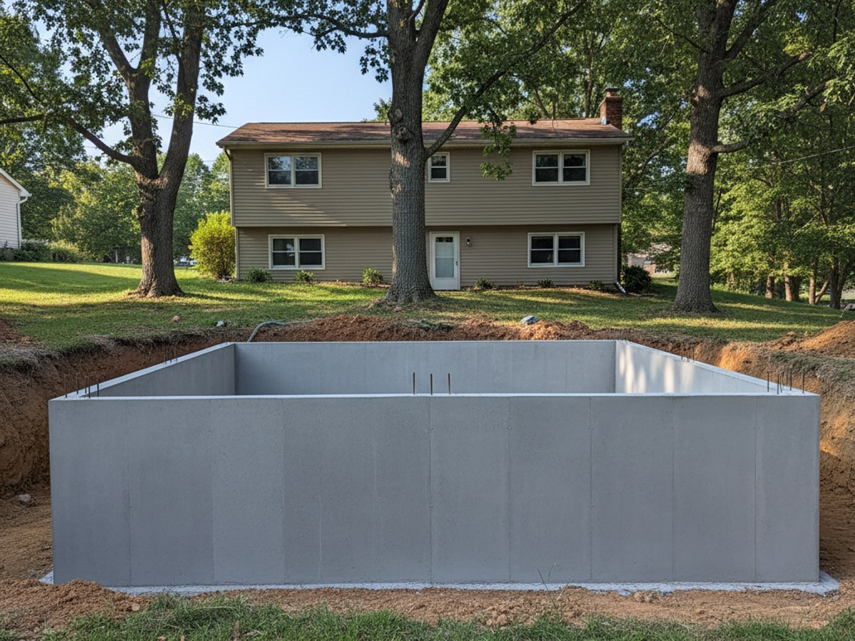 Concrete Patios completed by Classic Concrete in York, PA